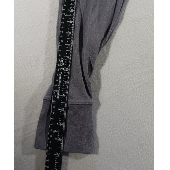 Banana Republic Men’s XL Silk Linen V-Neck Sweater Gray Lightweight Knit - Picture 2 of 6